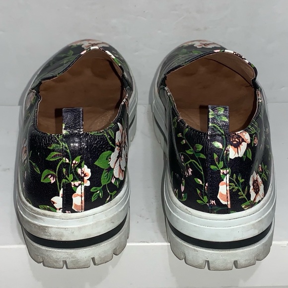Halogen Black Floral Platform Slip-on Sneakers - Picture 5 of 7